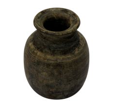 Hand Made Wooden Pot-16